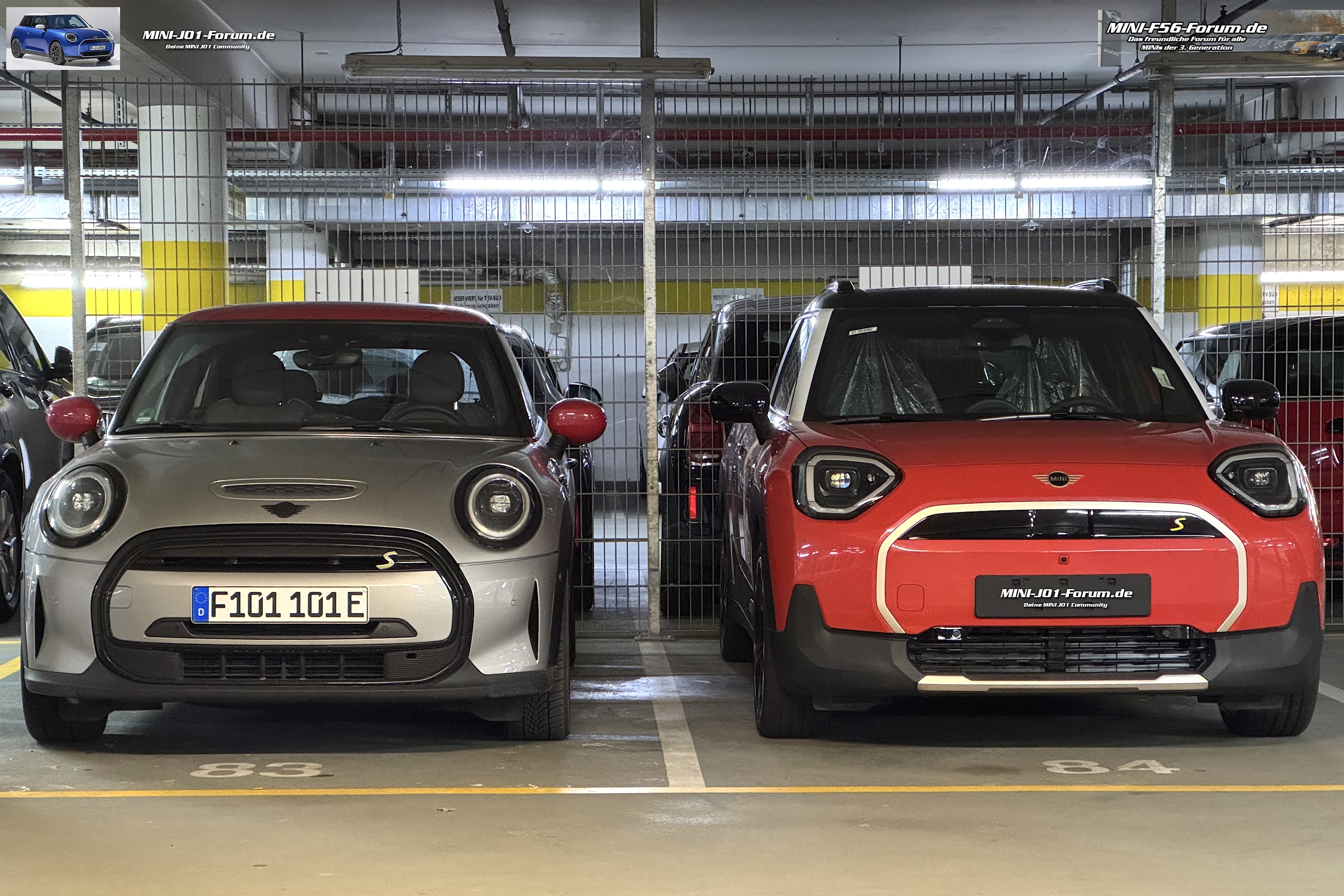 MINI F56 CooperSE vs MINI Aceman Electric J01 Forum