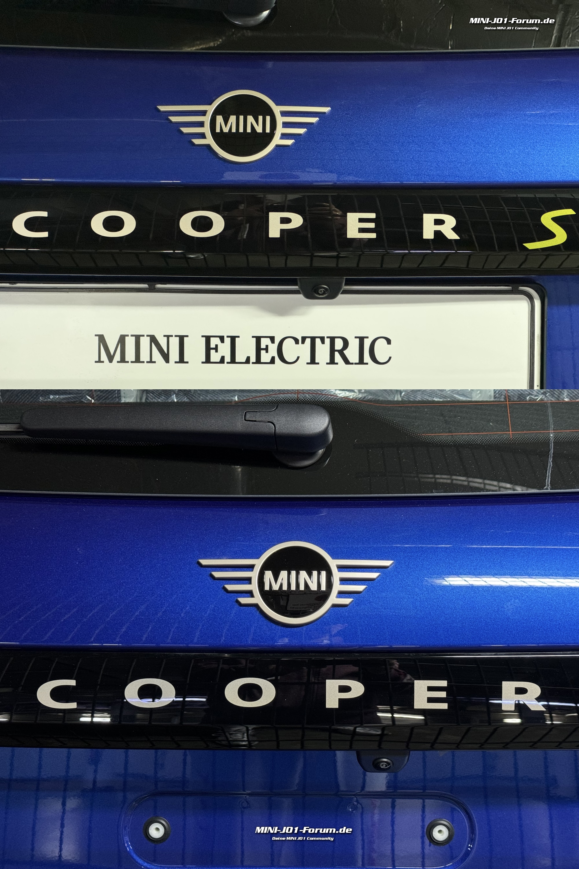 MINI J01 Forum Cooper SE Blazing Blue Elektro E