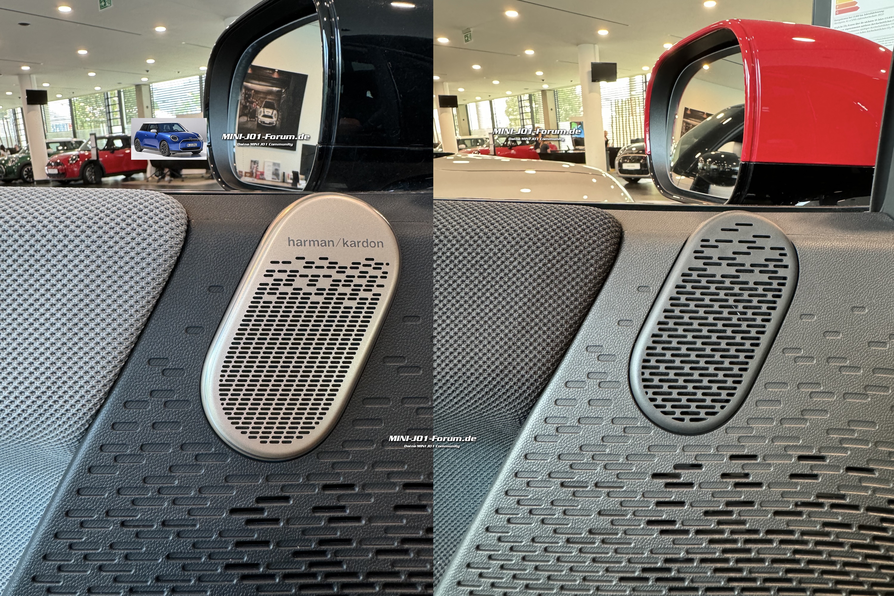 MINI Cooper J01 Interieur harman kardon Electric Soundsystem